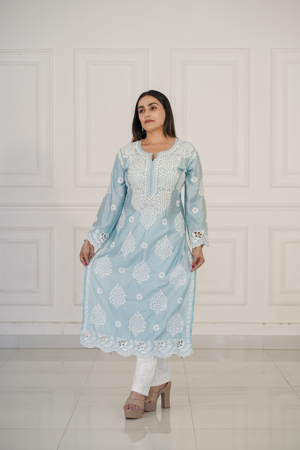 Cutwork Long Kurti