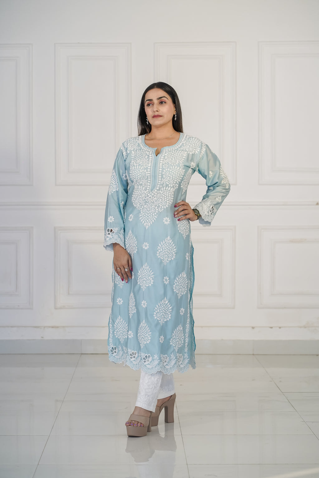 Cutwork Long Kurti
