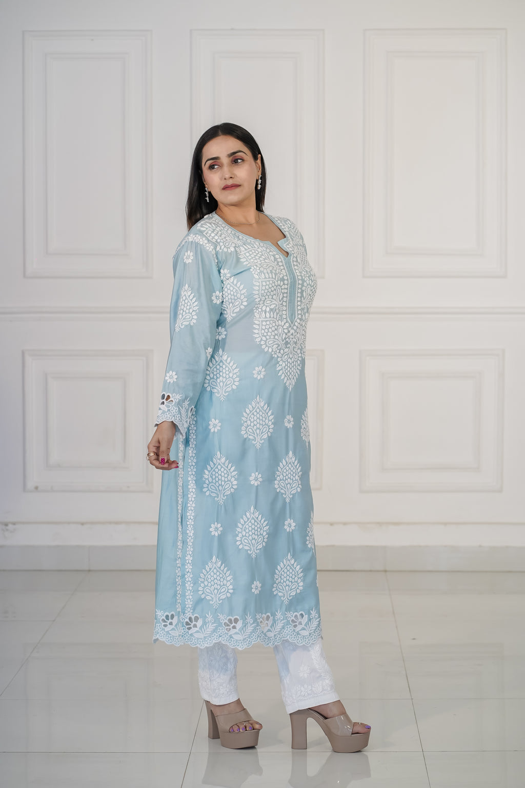 Cutwork Long Kurti