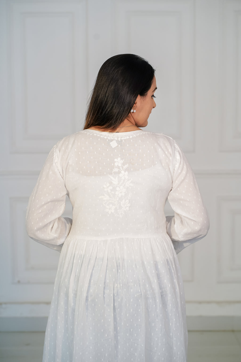 Dobby Cotton Angrakha Kurti
