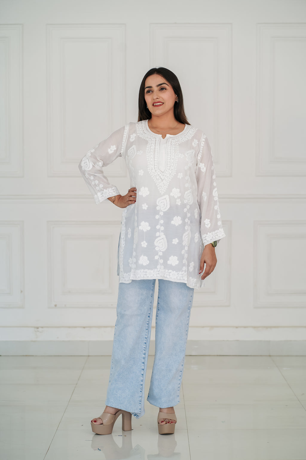 Muslin Short Kurti
