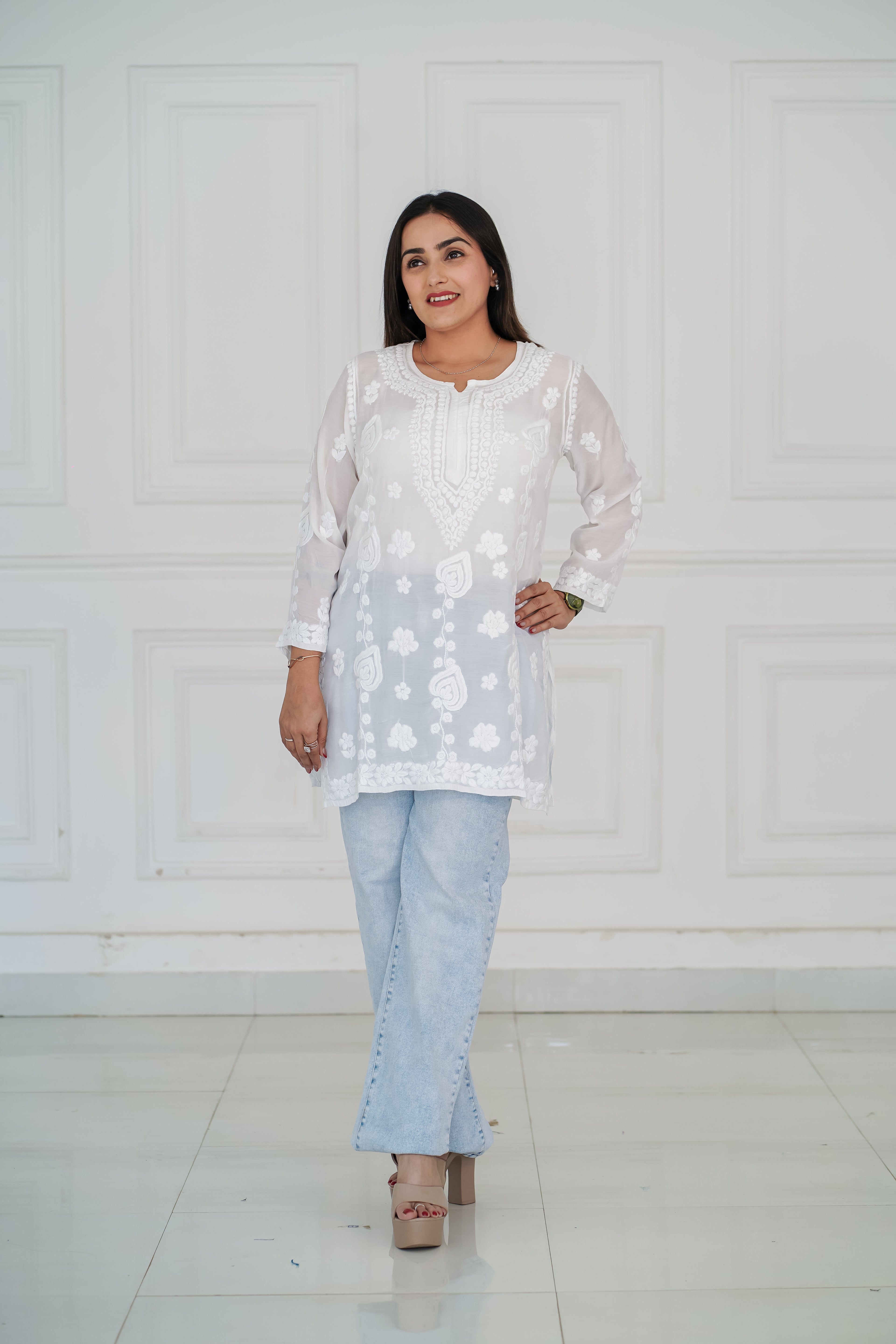 Muslin Short Kurti