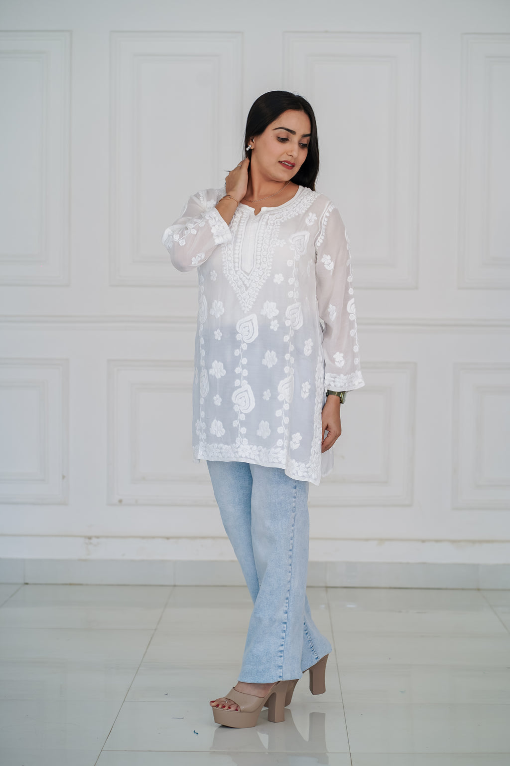 Muslin Short Kurti