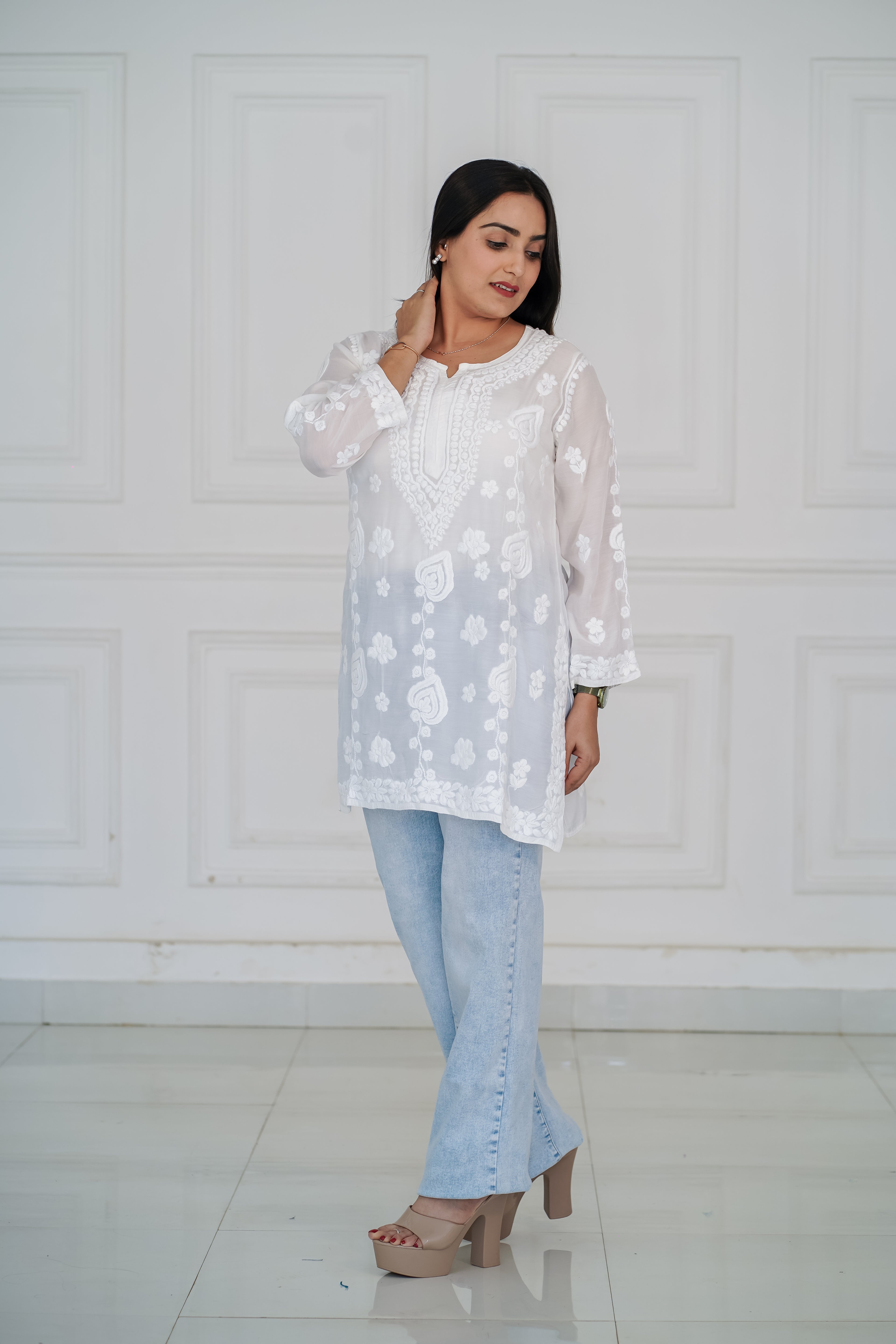 Muslin Short Kurti
