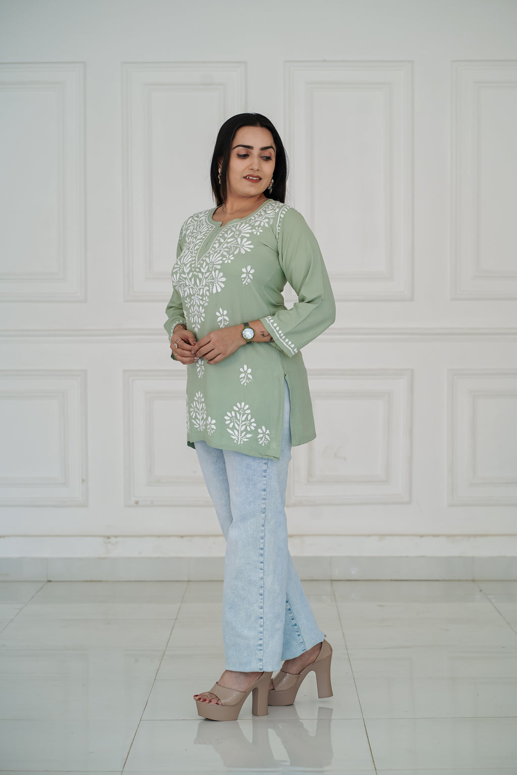 Rayon Short kurties in 7 colours
