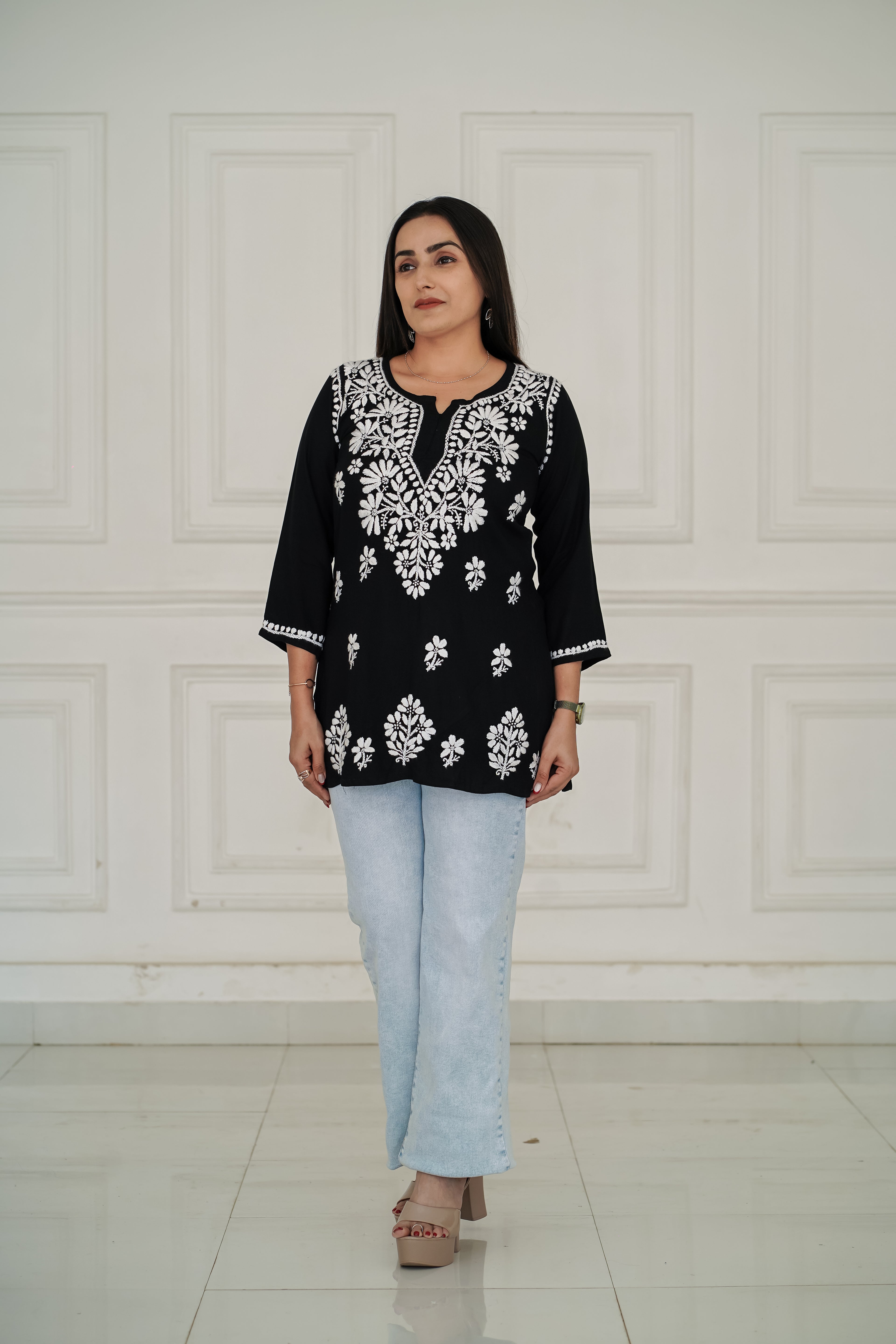 Rayon Short kurties in 7 colours