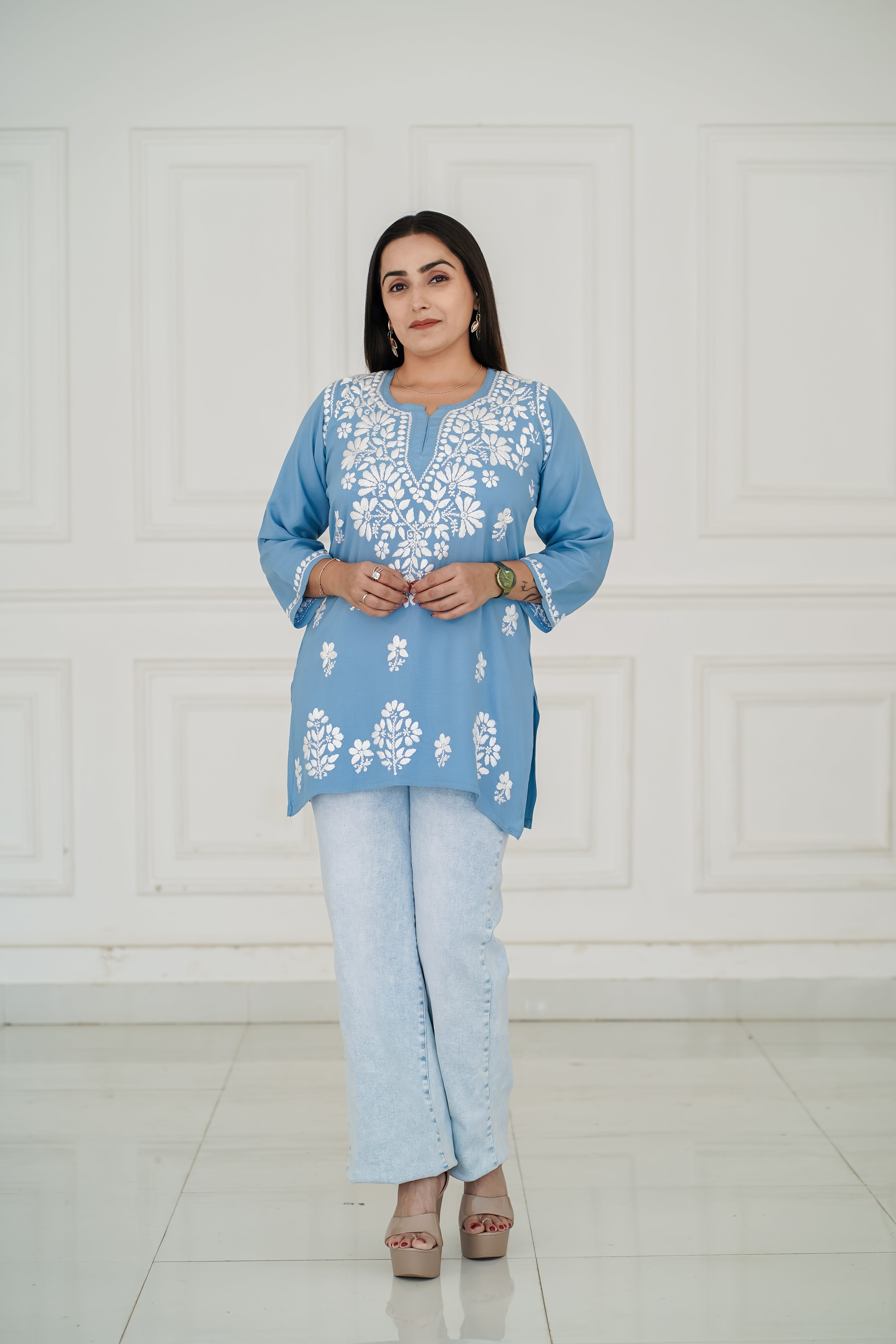 Rayon Short kurties in 7 colours