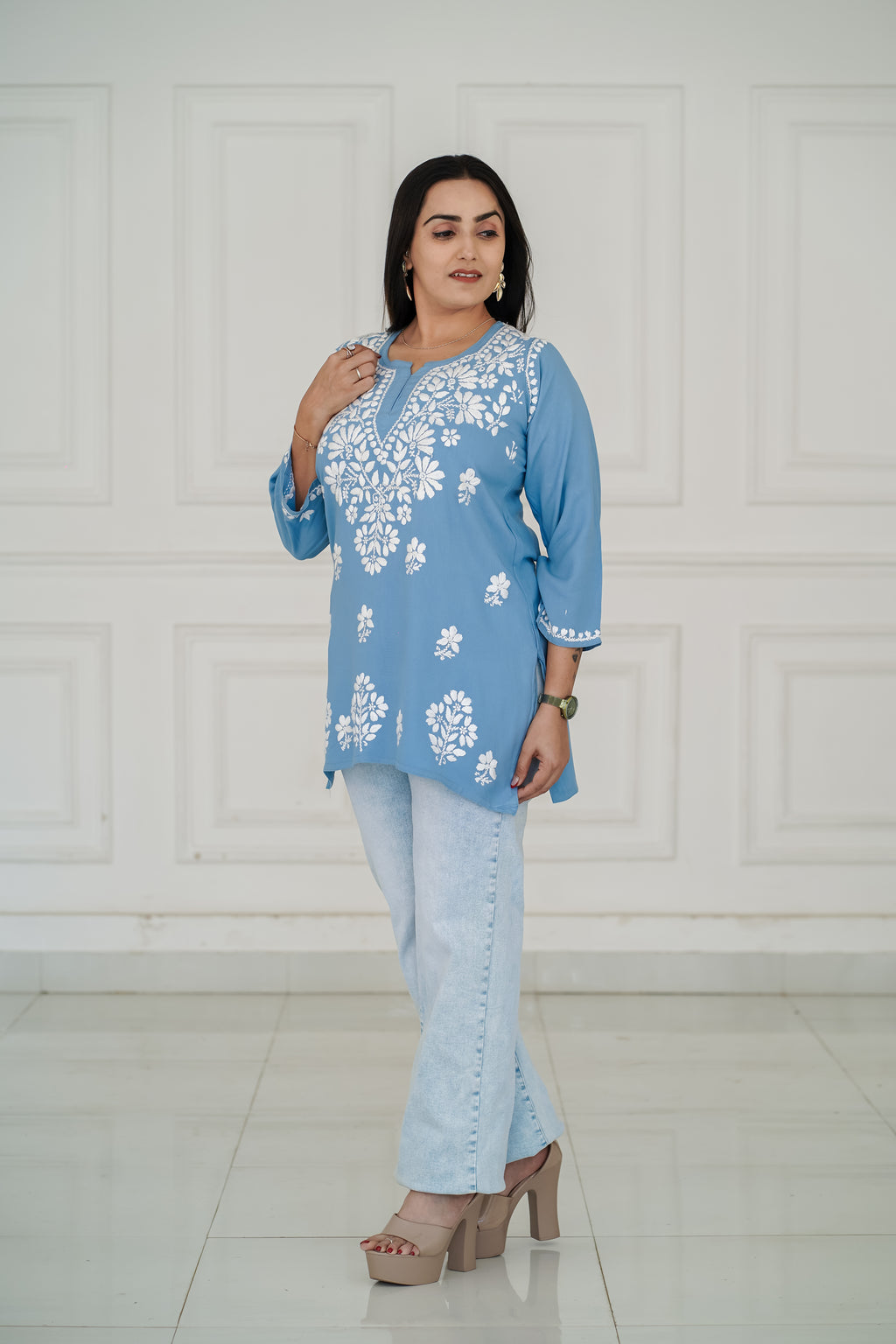 Rayon Short kurties in 7 colours
