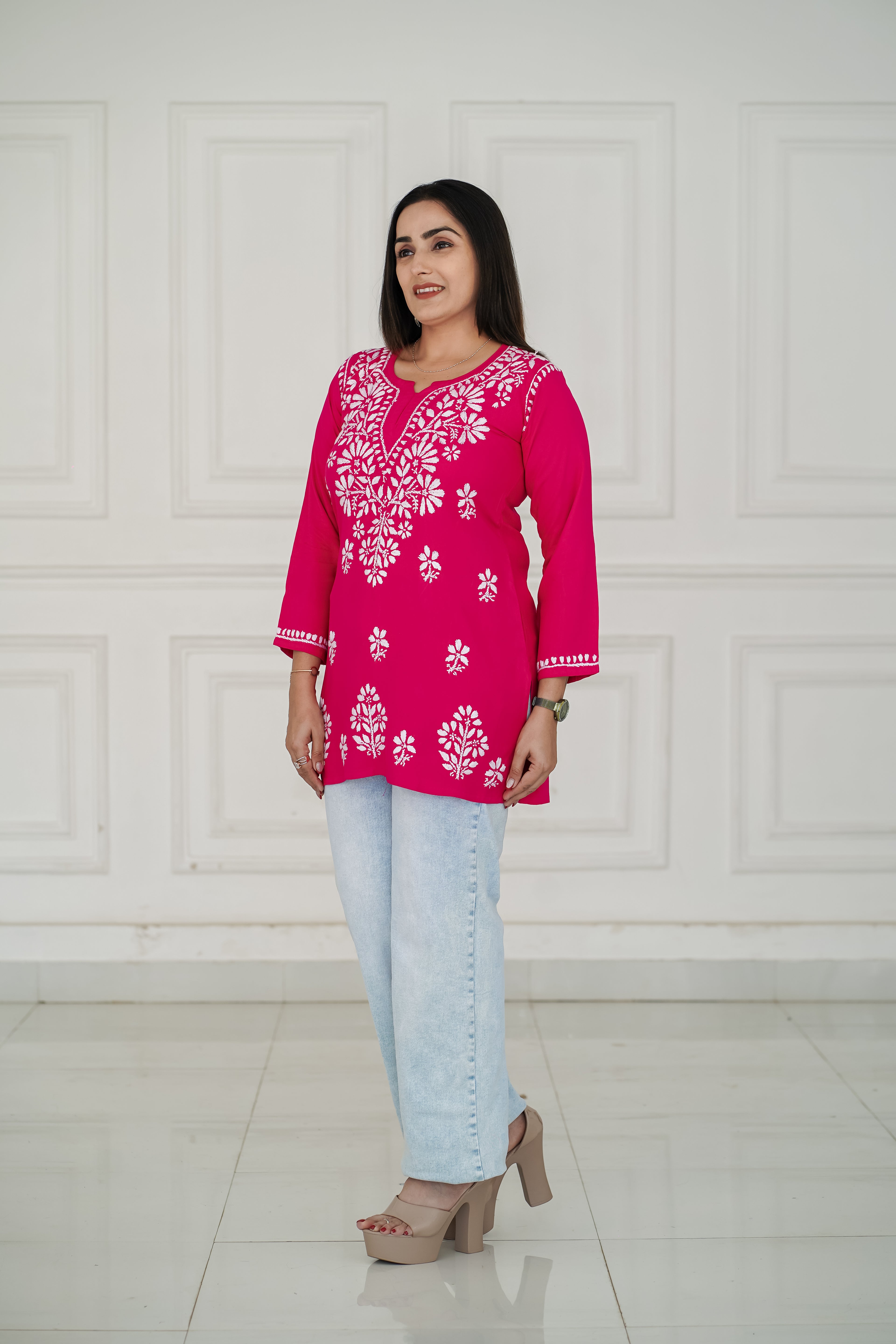 Rayon Short kurties in 7 colours