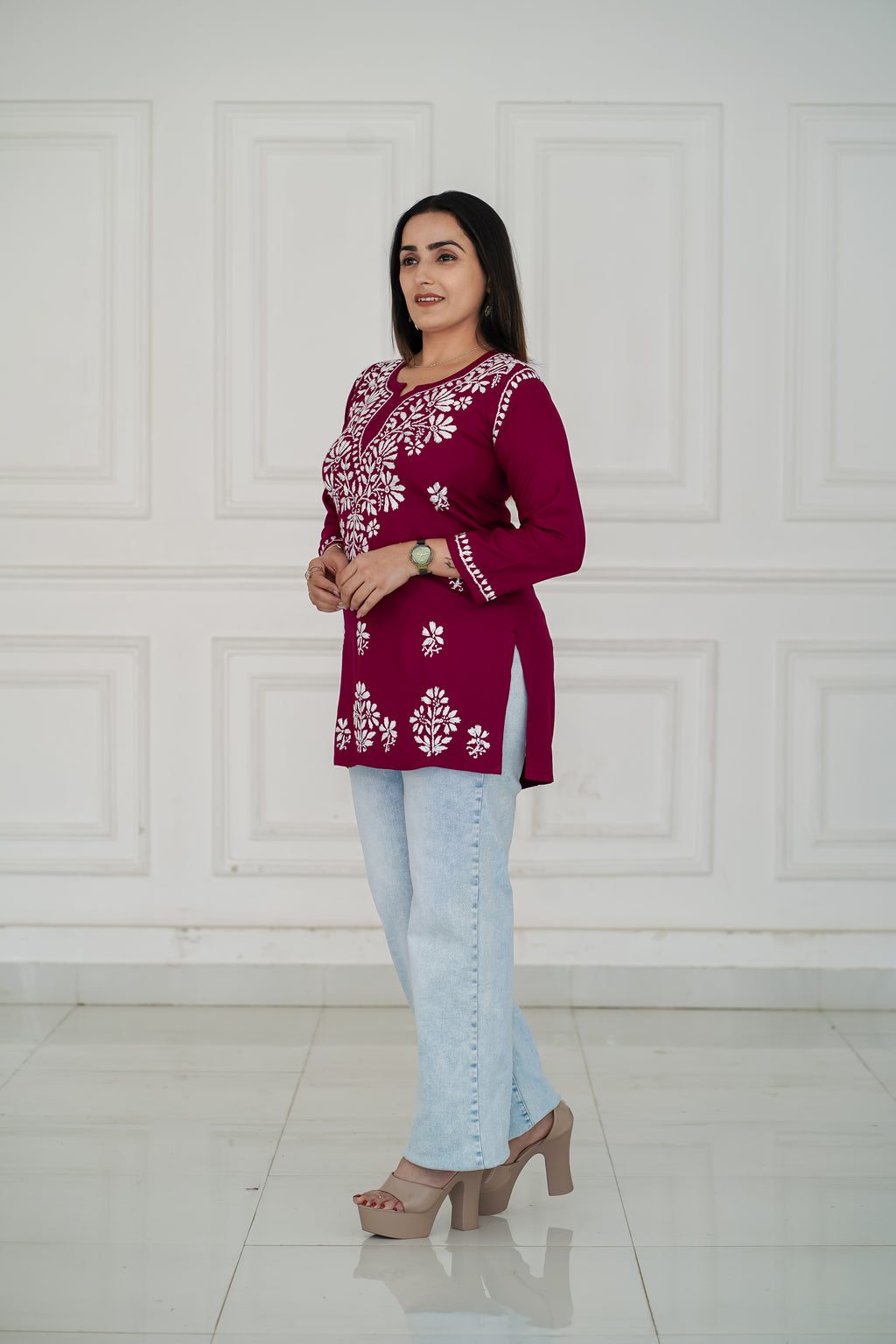 Rayon Short kurties in 7 colours