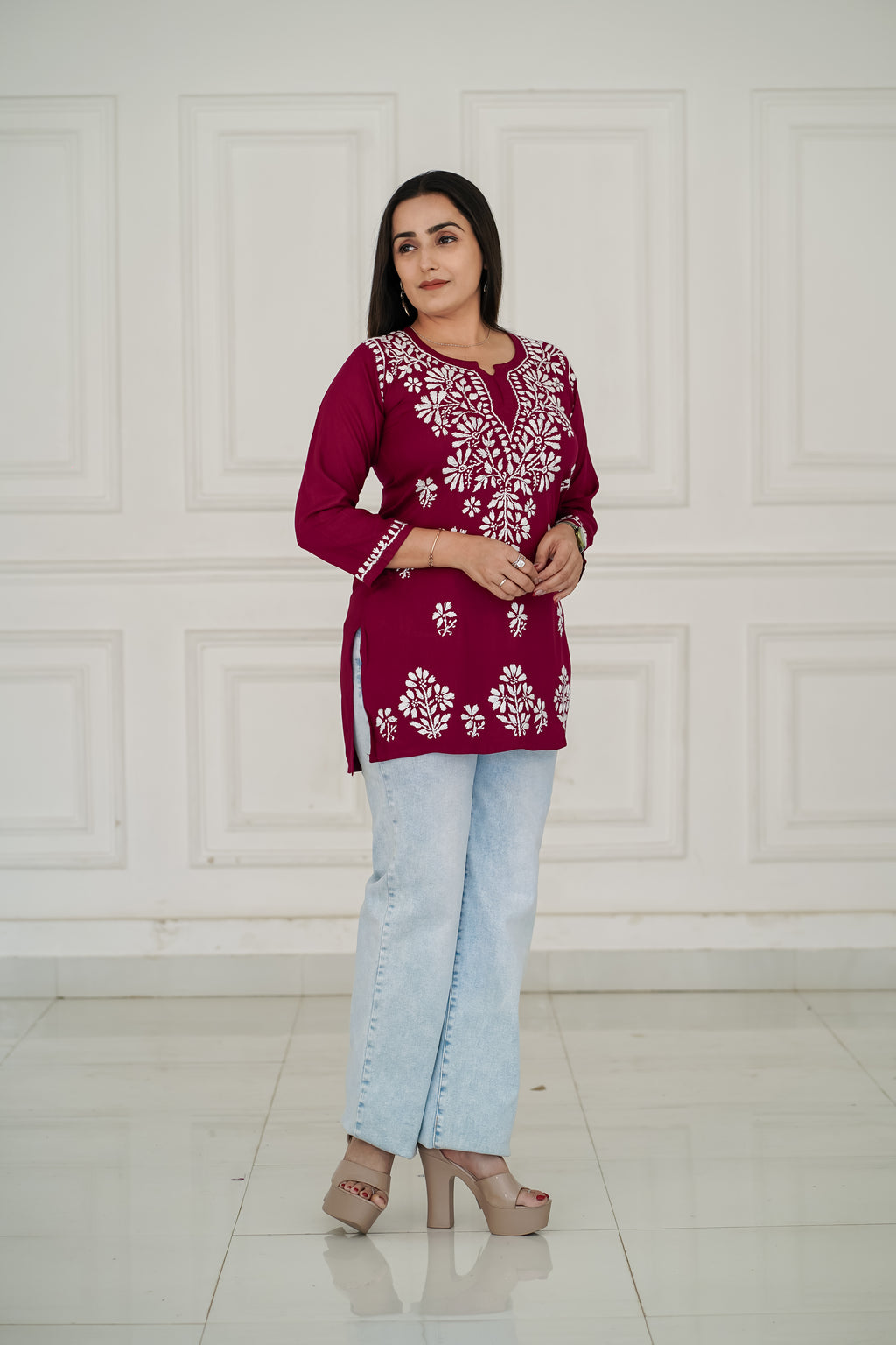 Rayon Short kurties in 7 colours