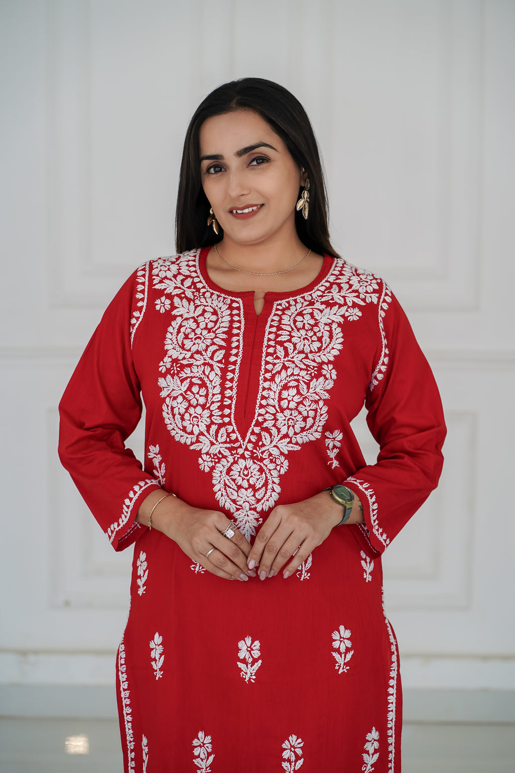 One Design, Six Colours pure cotton long kurties
