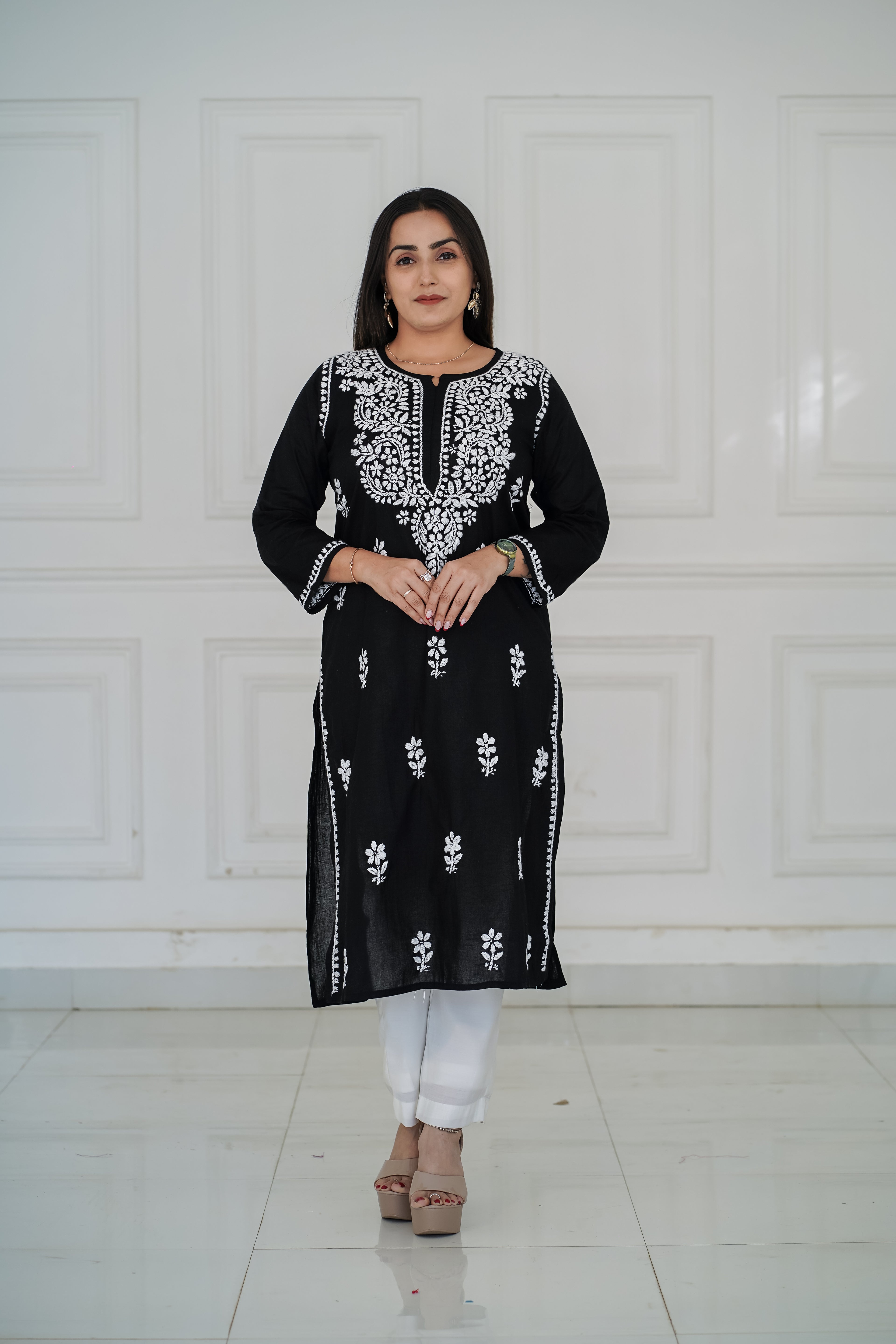 One Design, Six Colours pure cotton long kurties