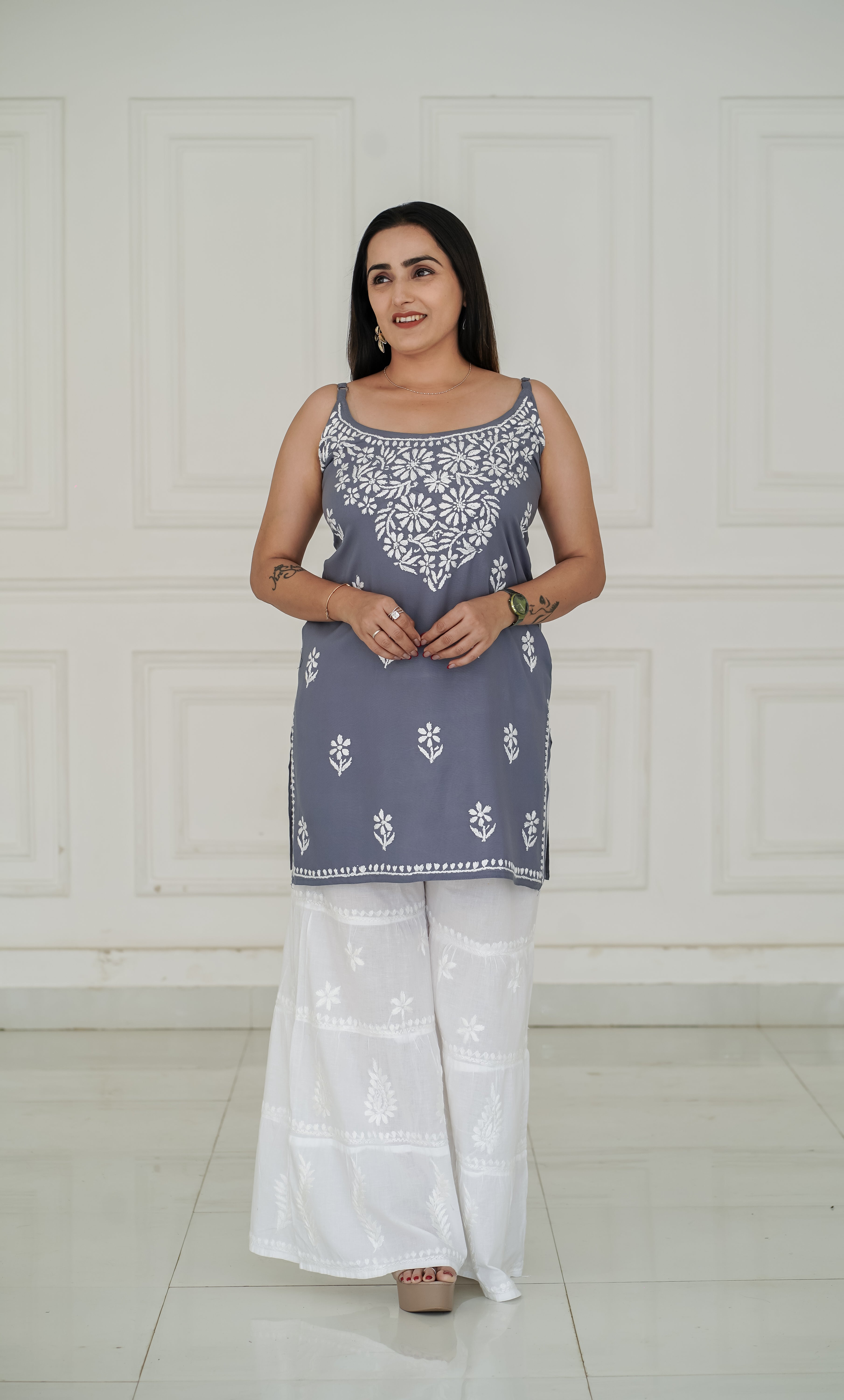 Elegant Spaghetti style kurti